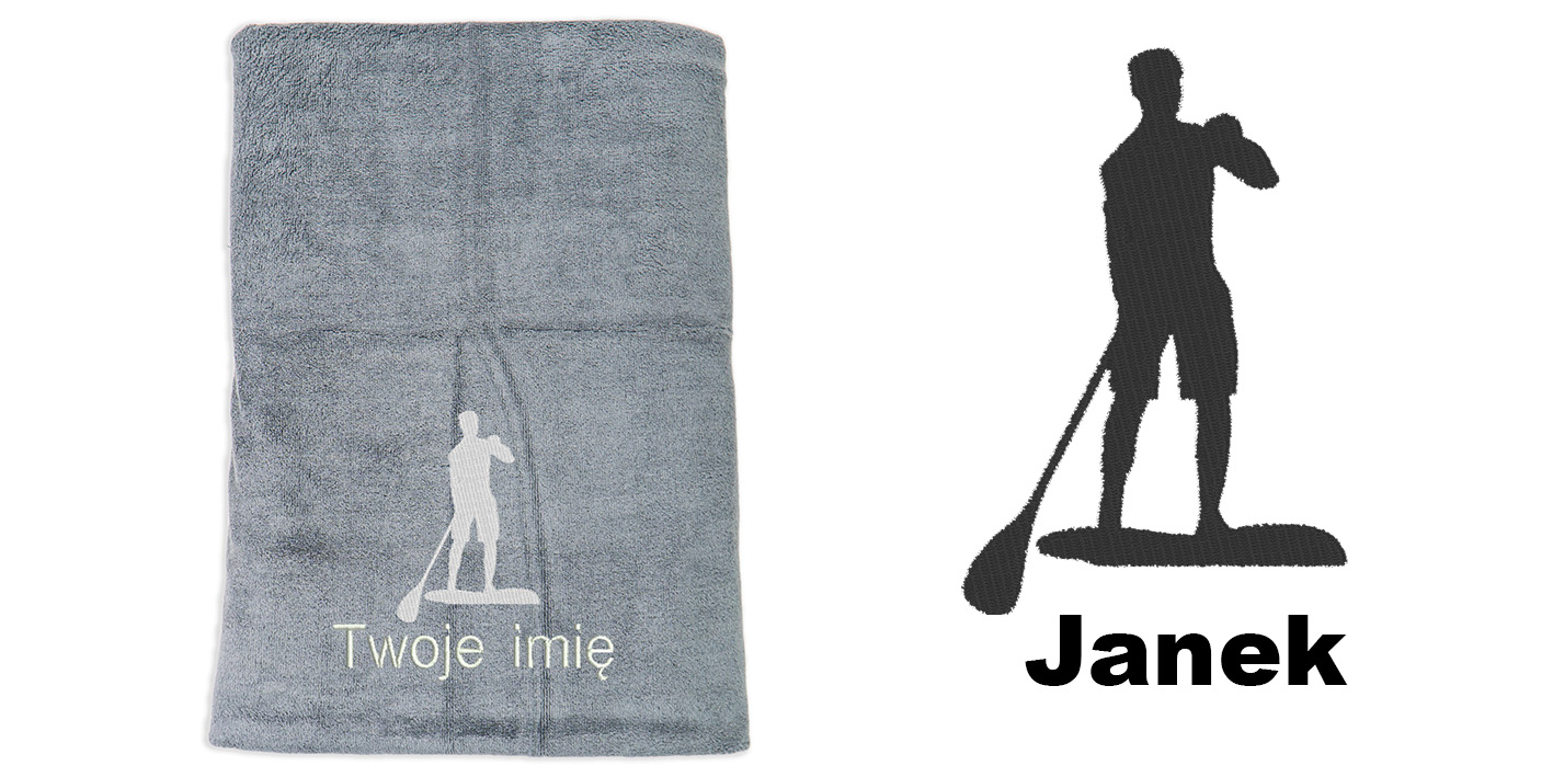 ręcznik szybkoschnący z mikrofibry dla SUP